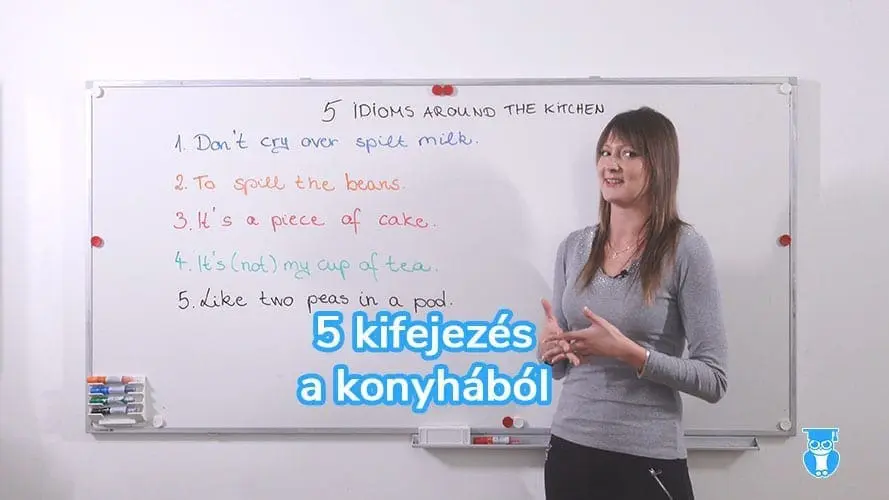 Angol érettségi 5 kifejezés a konyhából
