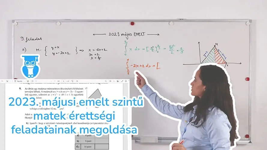 2023. májusi emelt szintű matek érettségi feladatlap megoldása