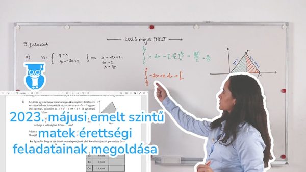 2023. májusi emelt szintű matek érettségi feladatlap megoldása